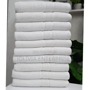 Medium Size Hotel White Towels