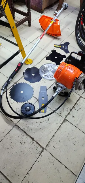 Back Pack Bush Cutter With Accessories 4 Stroke Engine
