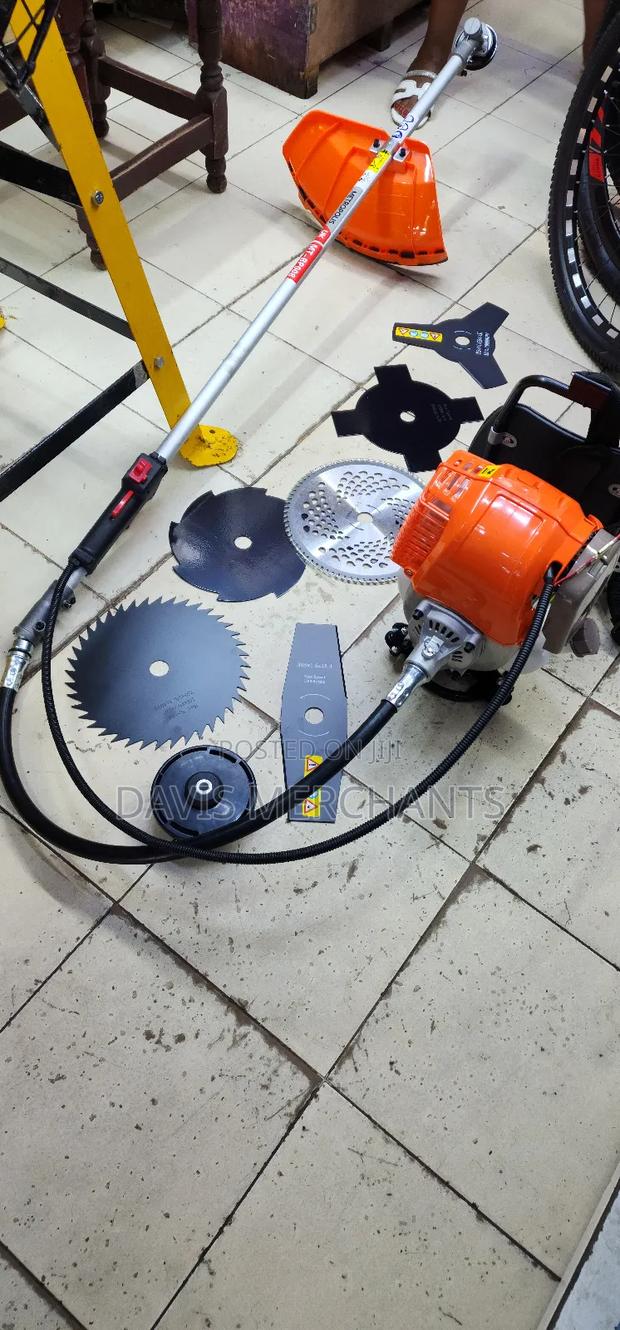 Back Pack Bush Cutter With Accessories 4 Stroke Engine - thumbnail 2