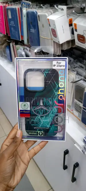 Mercedes AMG Sports Car Back Phone Case for iPhone 15 Pro