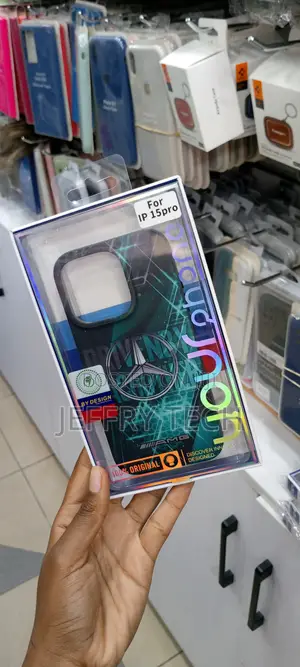 Mercedes AMG Sports Car Back Phone Case for iPhone 15 Pro