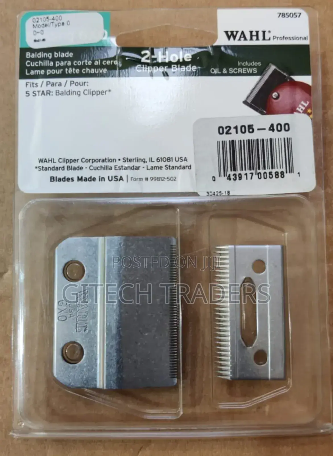 *Wahl Balding Blade Original