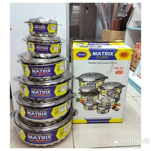 Matrix 6pcs Steel Hotpot