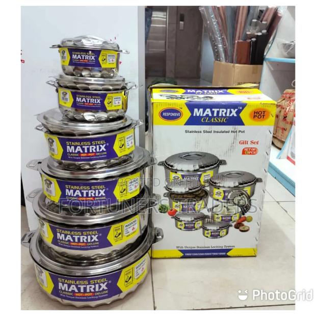 Matrix 6pcs Steel Hotpot