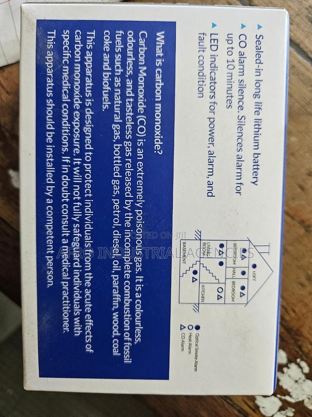 Carbon Monoxide Detector.