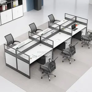 Office Workstations; 6-Way Modular Imported Workspace