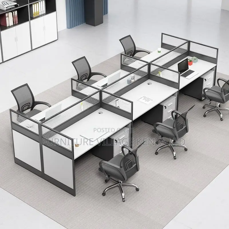 Office Workstations; 6-Way Modular Imported Workspace