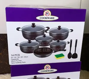 Tc_14pcs Nonstick Cookware