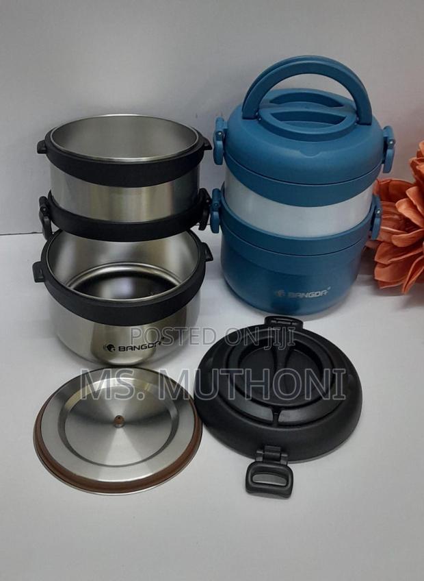 2 in 1 Thermo Food Flask With Insulated Bag Available - main view