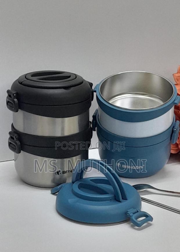 2 in 1 Thermo Food Flask With Insulated Bag Available - thumbnail 2