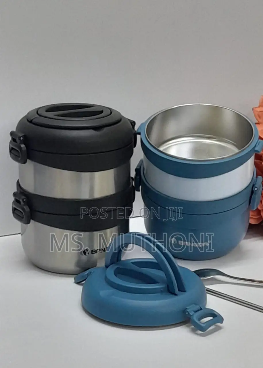 2 in 1 Thermo Food Flask With Insulated Bag Available
