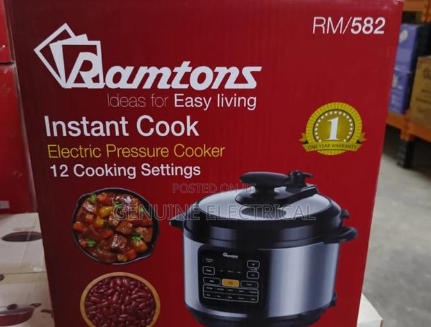 Ramtons Pressure Cooker 6 Litrs