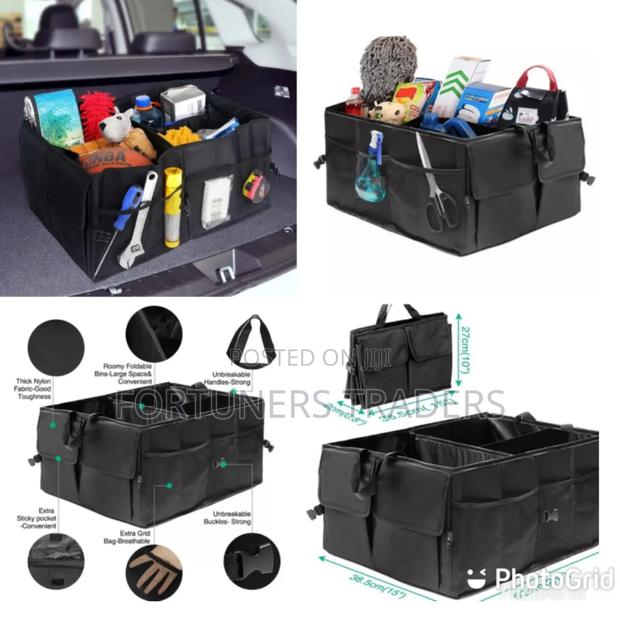 *Large Capacity Divided High Quality Car Boot Organizer