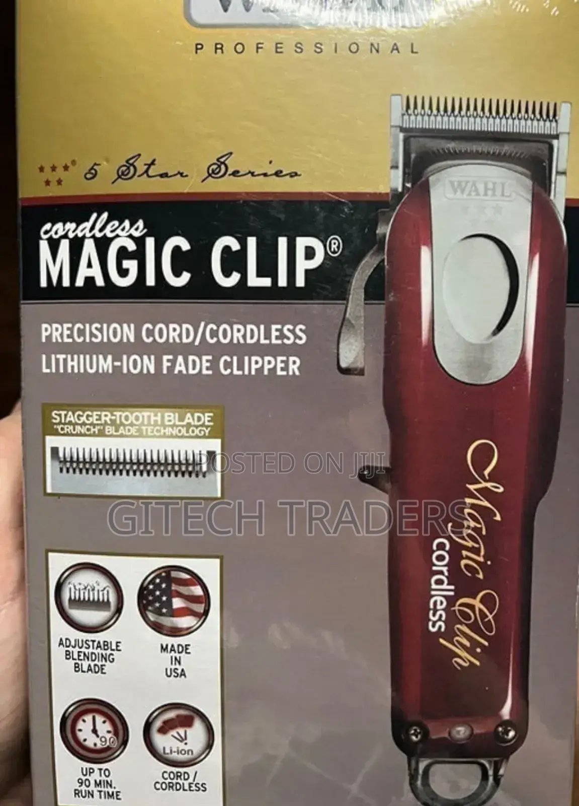 *Wahl Magic Clip Cordless Rechargeable
