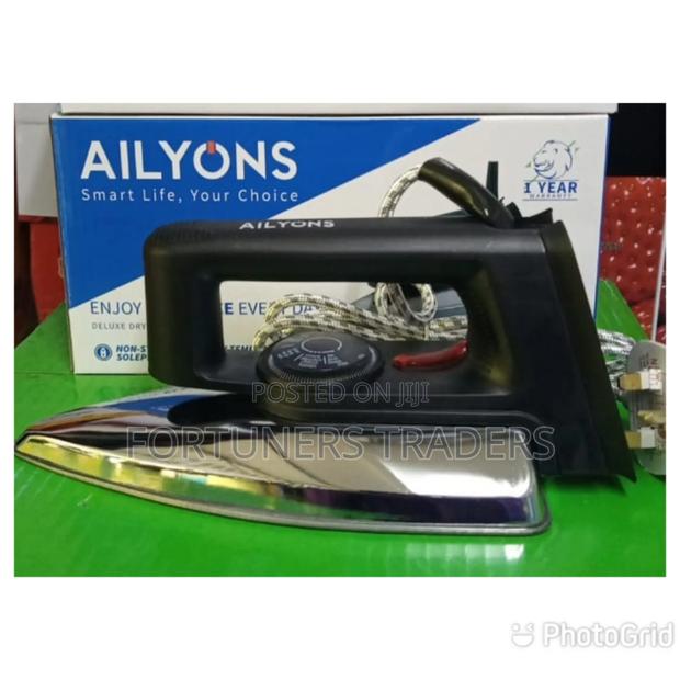 Ailyons Electric Dry Iron Box Silver Black
