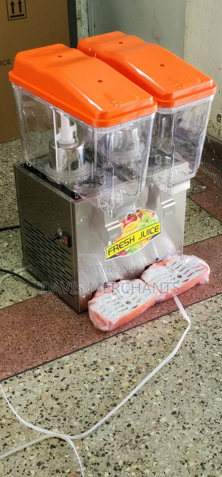 Double Column 16l Each Juice Cooler and Dispenser