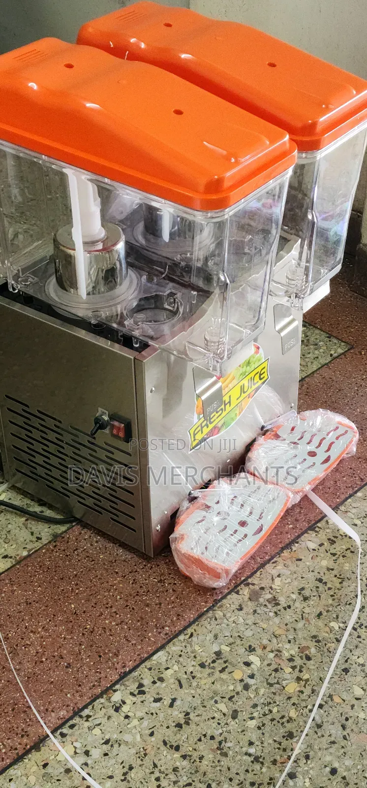 Double Column 16l Each Juice Cooler and Dispenser