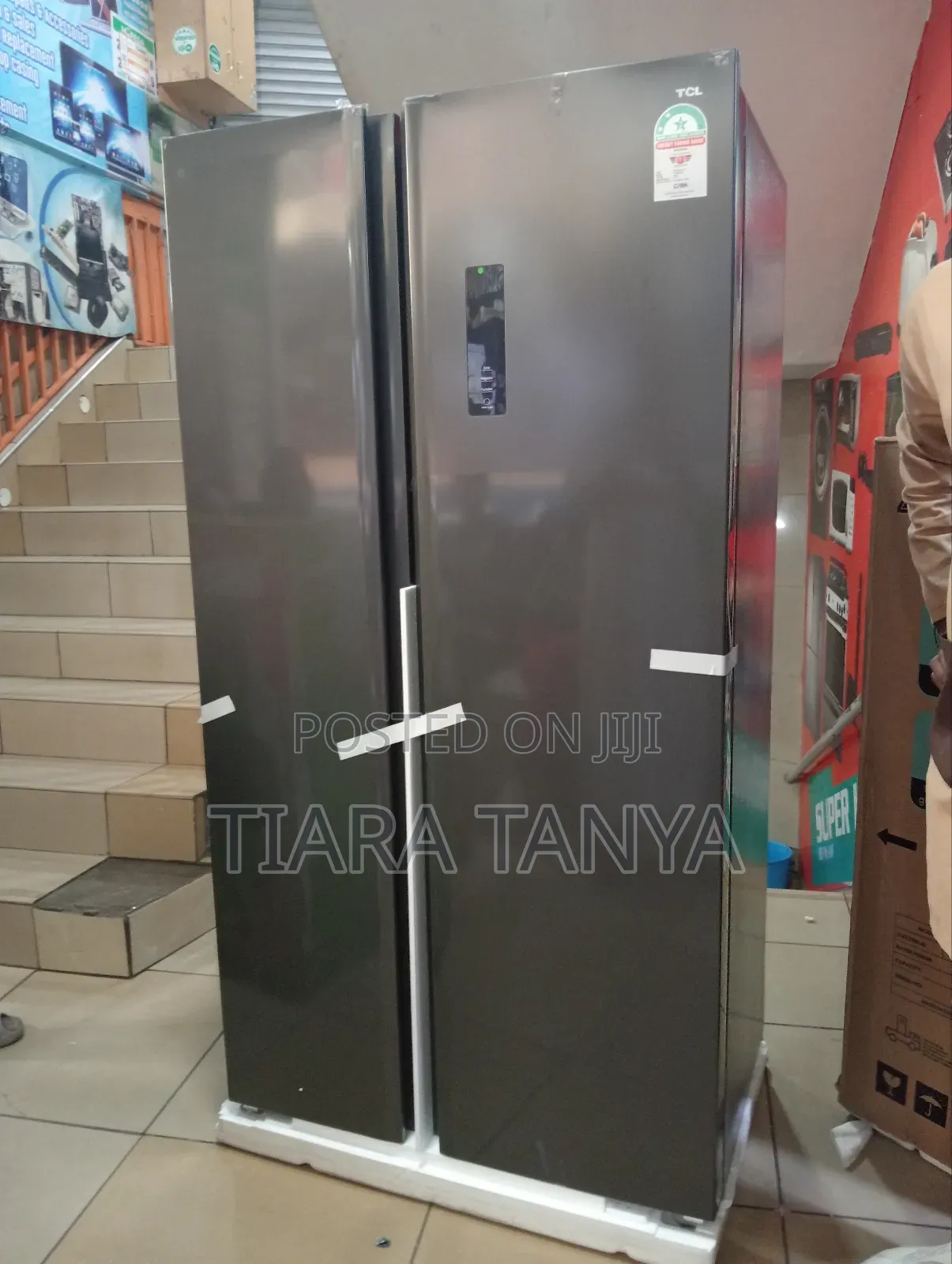 P635sbss Side by Side Refrigerator-505l Fridge-Silver
