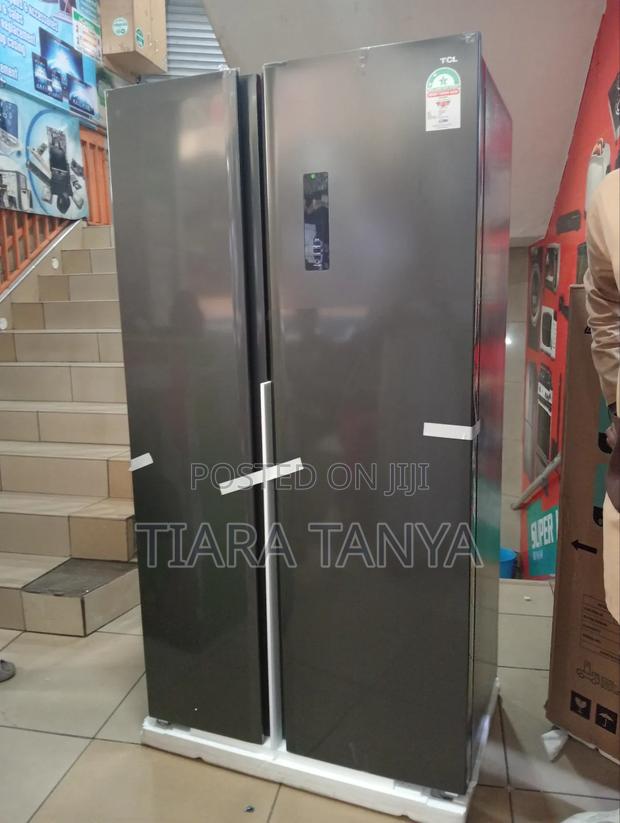 P635sbss Side by Side Refrigerator-505l Fridge-Silver - main view