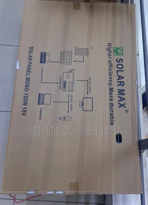 100watts Solarmax Solar Panel 18volts 3000 Mono