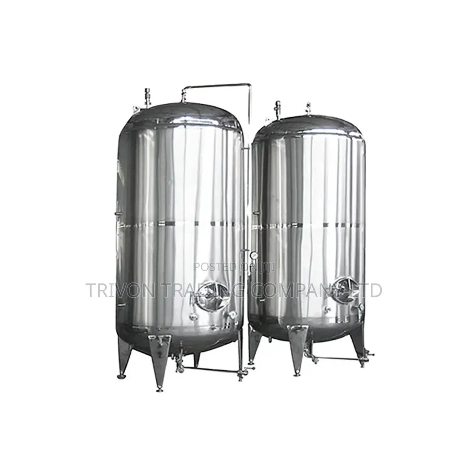Custom-Built Stainless Steel Storage Tanks 3000l