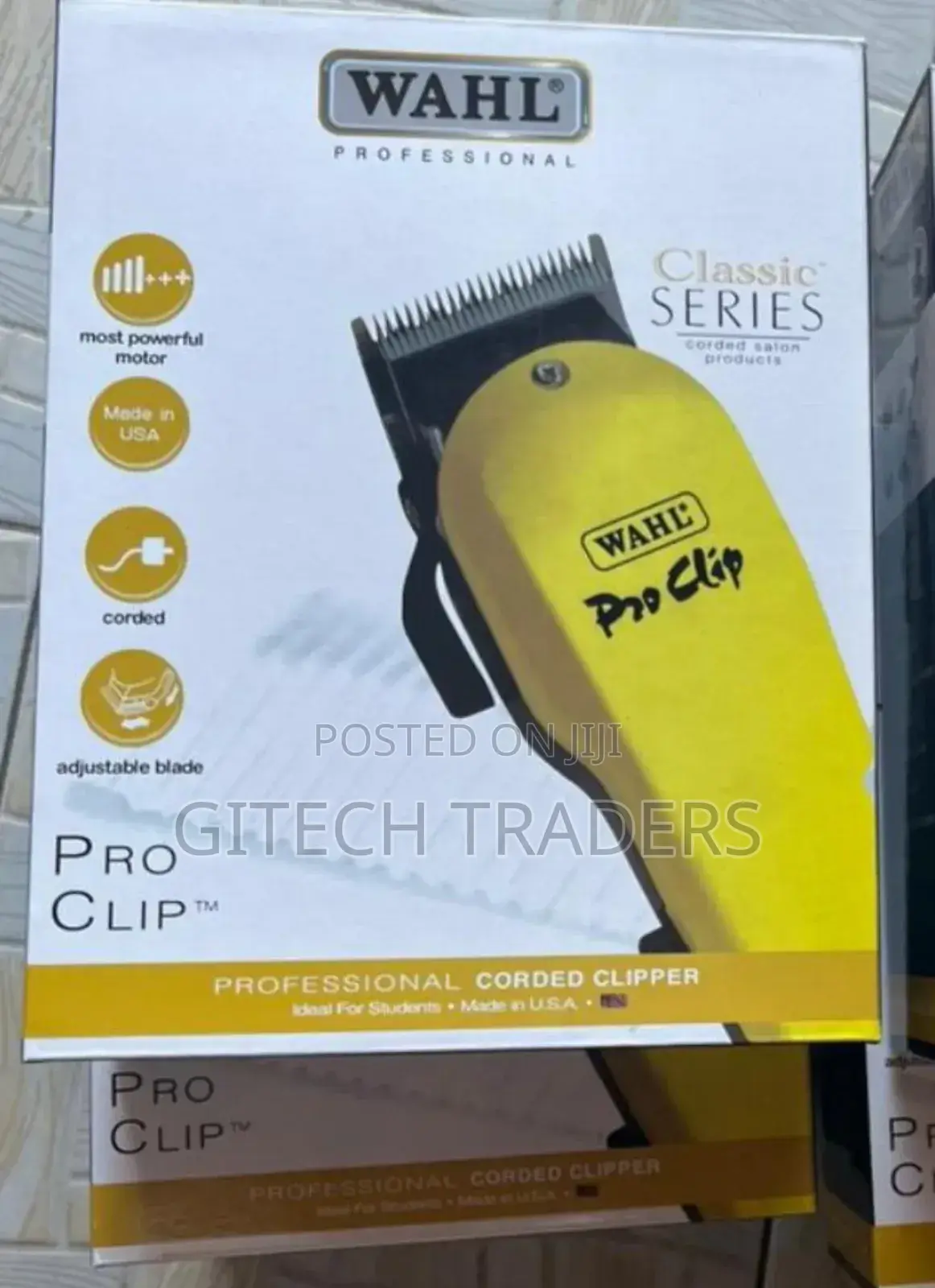 *Wahl Pro Clip Yellow