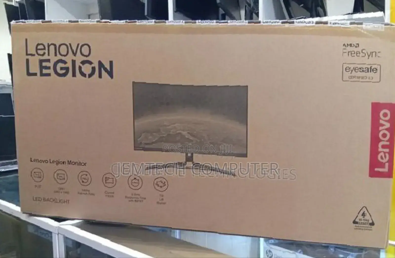 Lenovo Legion R32qc-30 31.5 Inch QHD Gaming Monitor