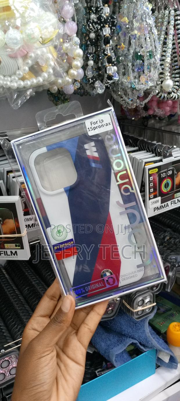 BMW LOGO COOL iPhone 15 Pro Max Case Cover Multicolor - thumbnail 2