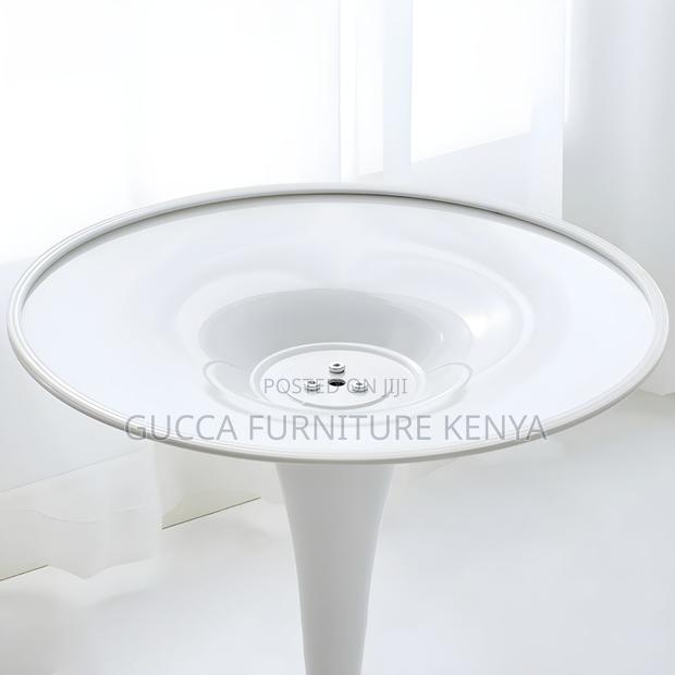 Dining Tables:Round Top Shape Cocktail Table for Home Office - thumbnail 2