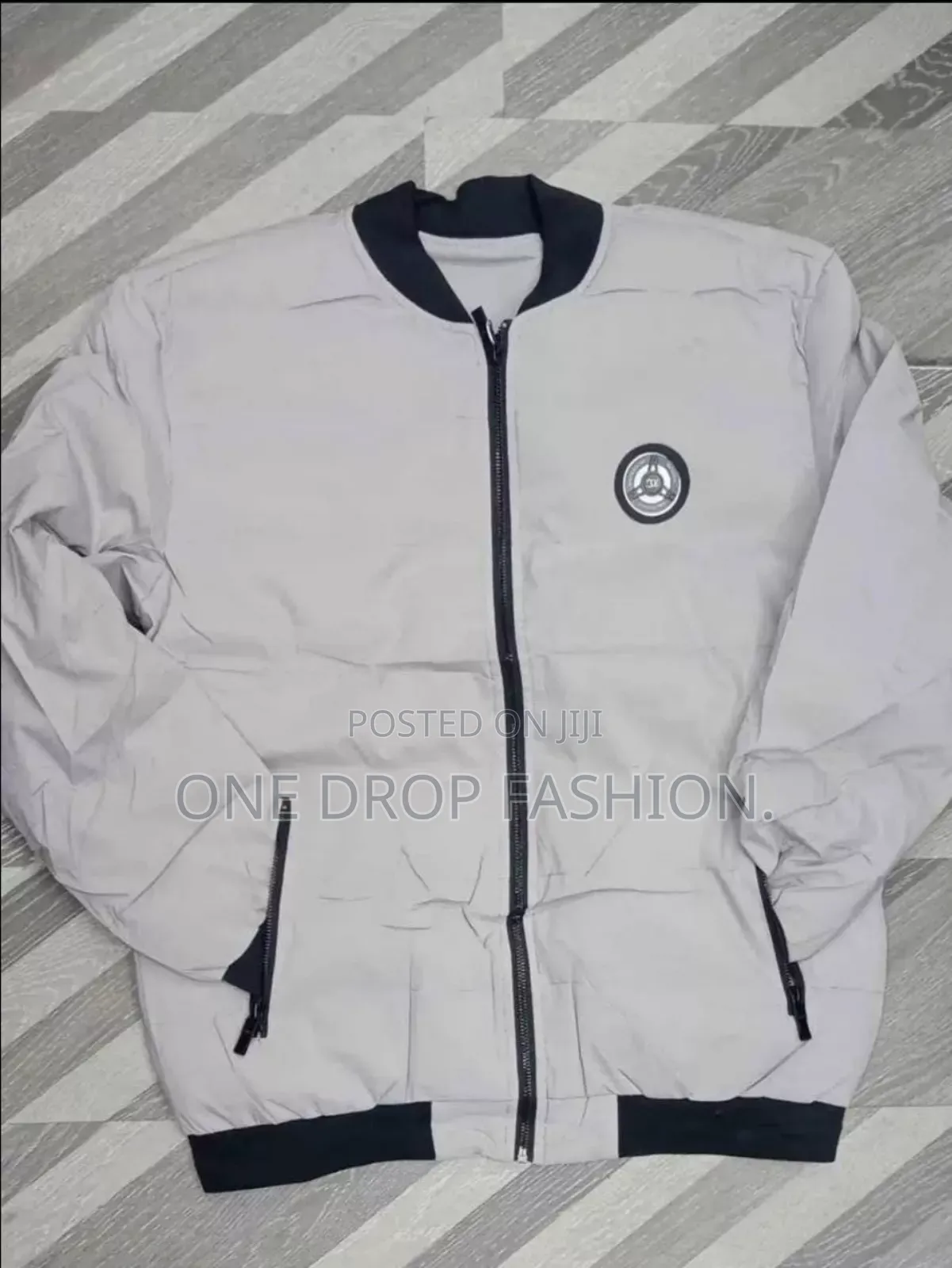 Cream White Bomber Jackets