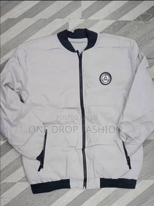Cream White Bomber Jackets - thumbnail 2
