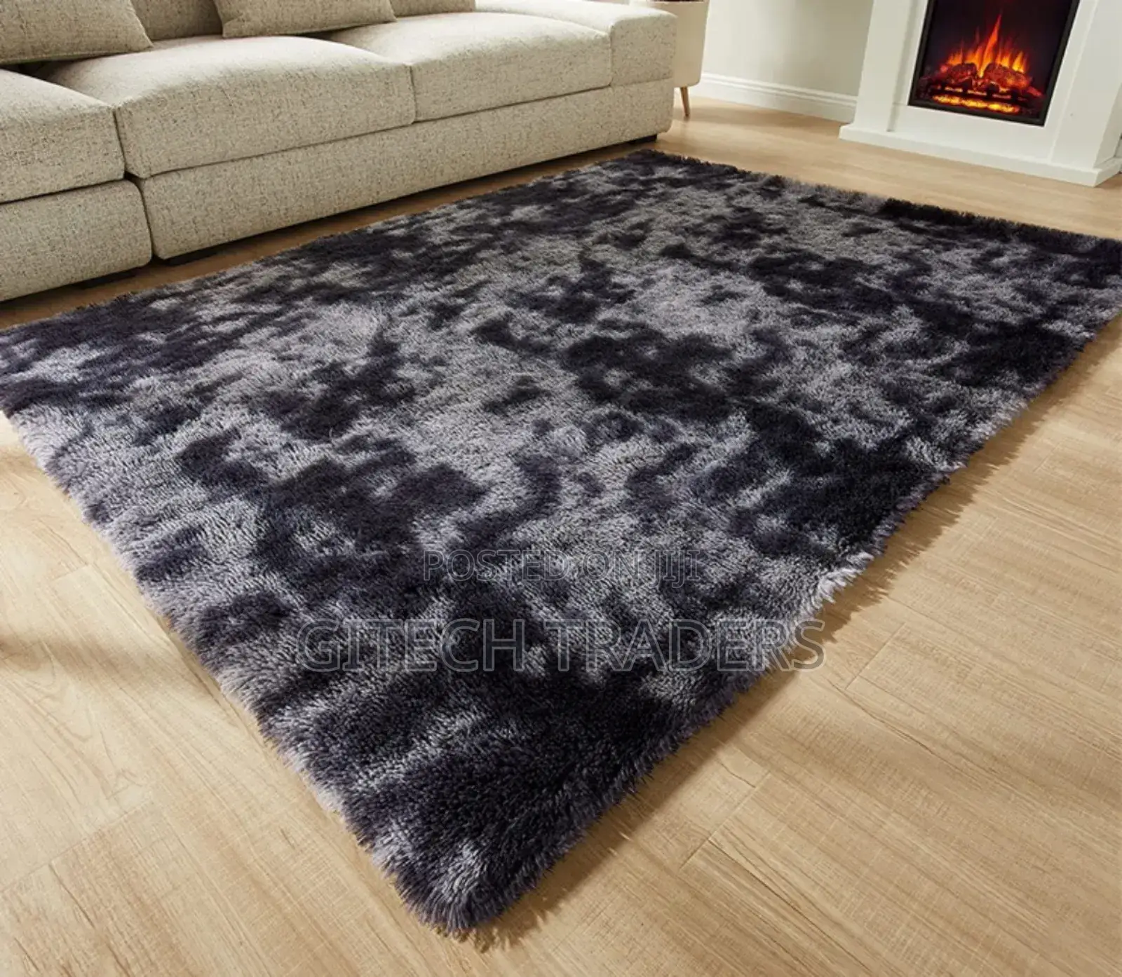 7*10 Patches Fluffy Carpet