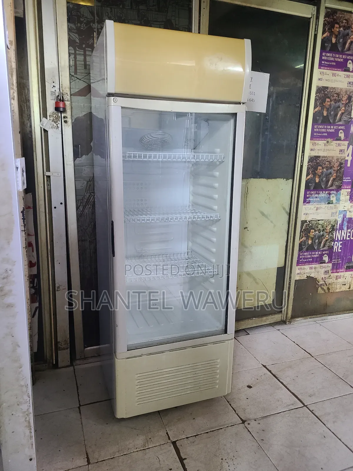Clear Fridge Display Fridge 200litres