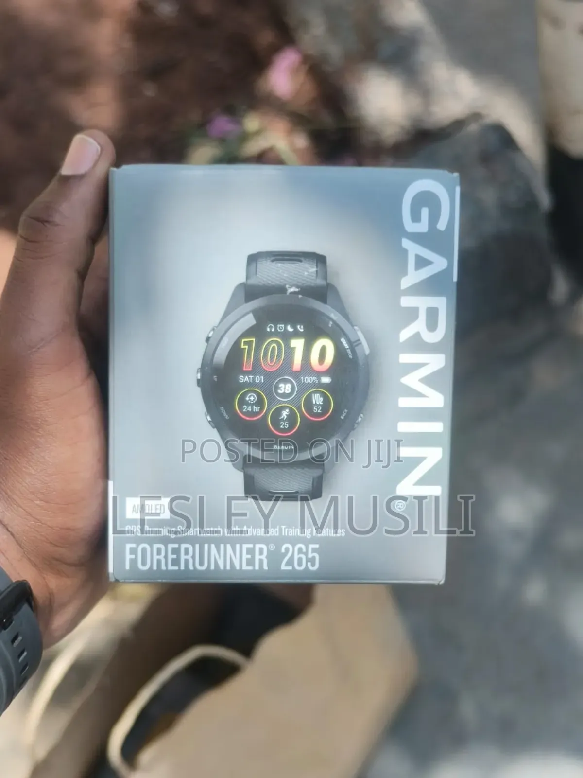 Garmin Forerunner 265 Smartwatch Black