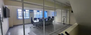 Glass/Aluminum/Gypsum Partitioning/Countertop and Shelves
