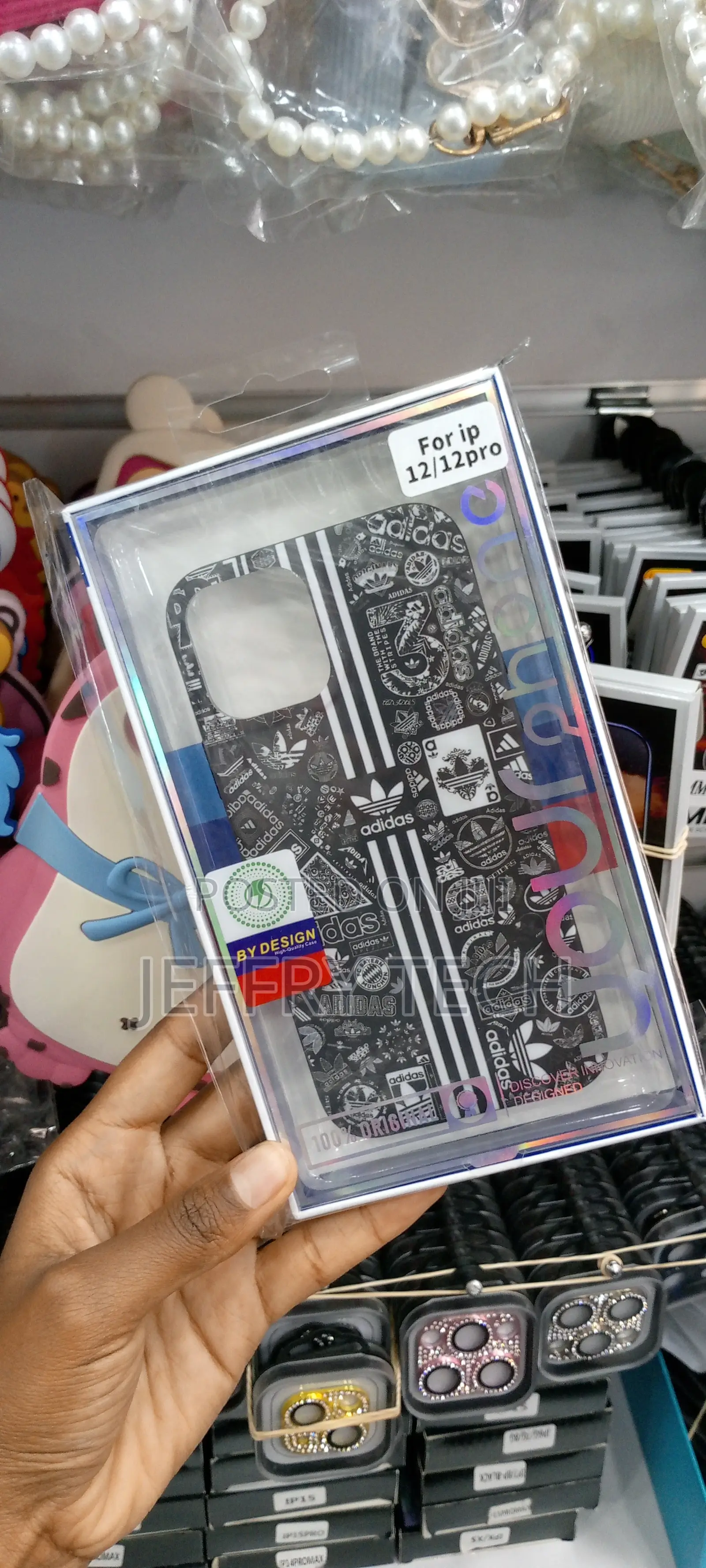 Back Cover for Apple iPhone 16 PRO Adidas, Logo, Adidas