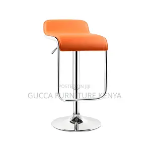 Home Chairs: Office Home Swivel Leather Saddle Foot Stool