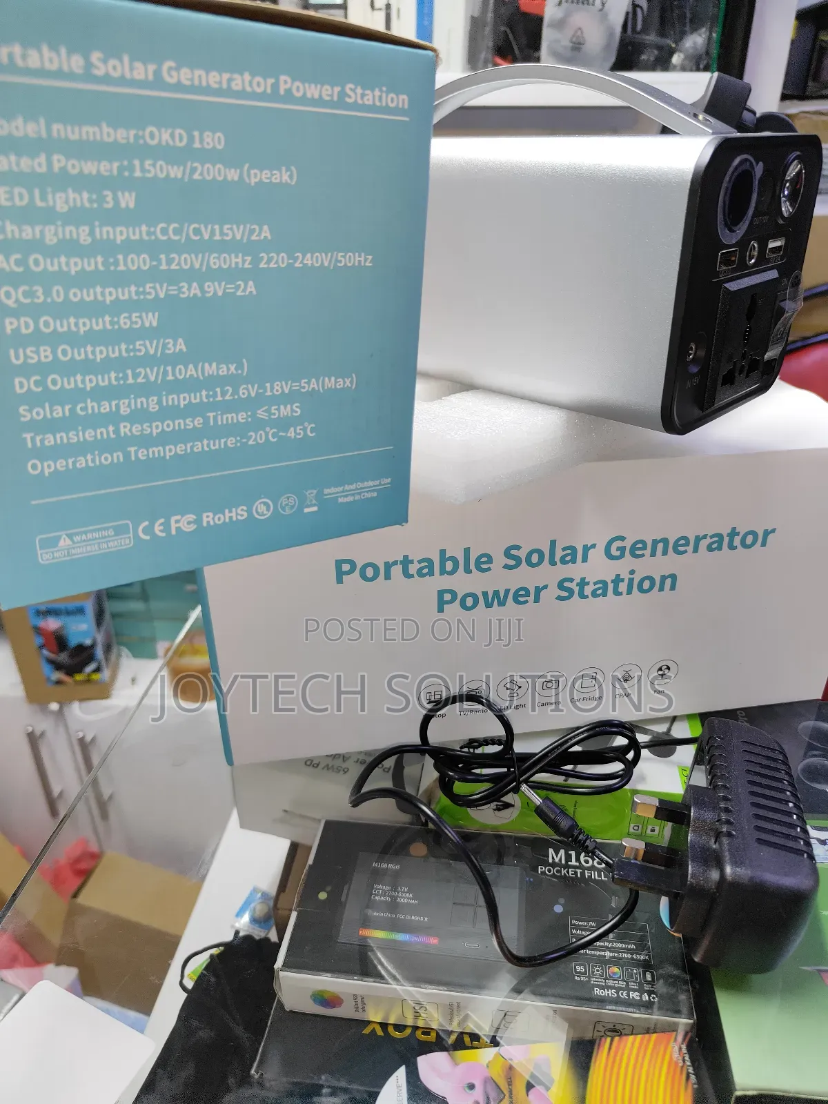 Portable Powerbank Ups ( 45000 Mah) 200 Watts Peak