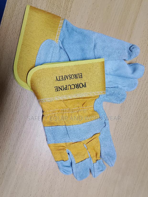 Short Leather Gloves - main view