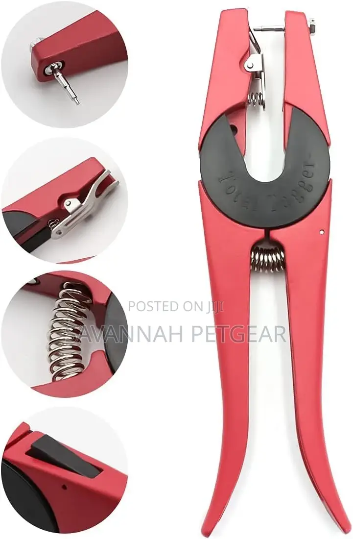 Cow Ear Tag Pliers Pig Ear Tag Clamp Animal Identification