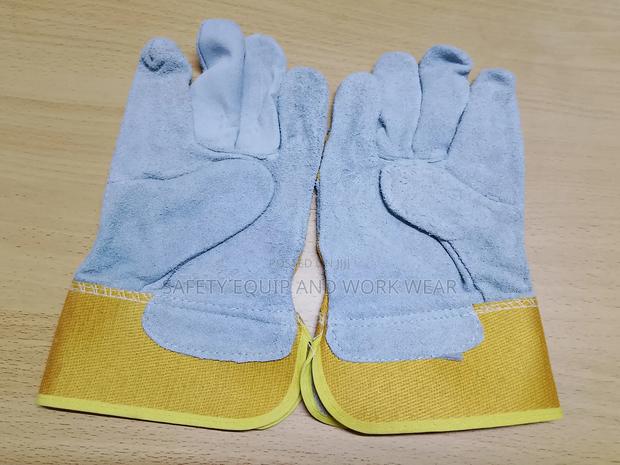 Short Leather Safety Handwear