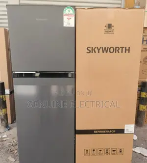 280 Litres Double Door Skyworth Refrigerator