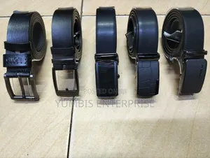 Men's Quality Leather Belts at Kes 1200