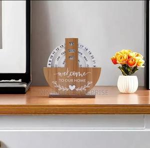 Wooden Perpetual Calendar - main view