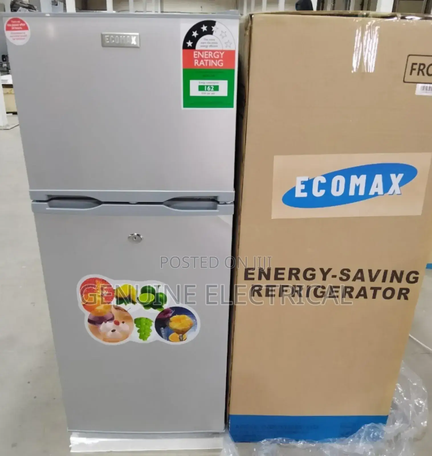 Ecomax 118 Litres Double Door Refrigerator