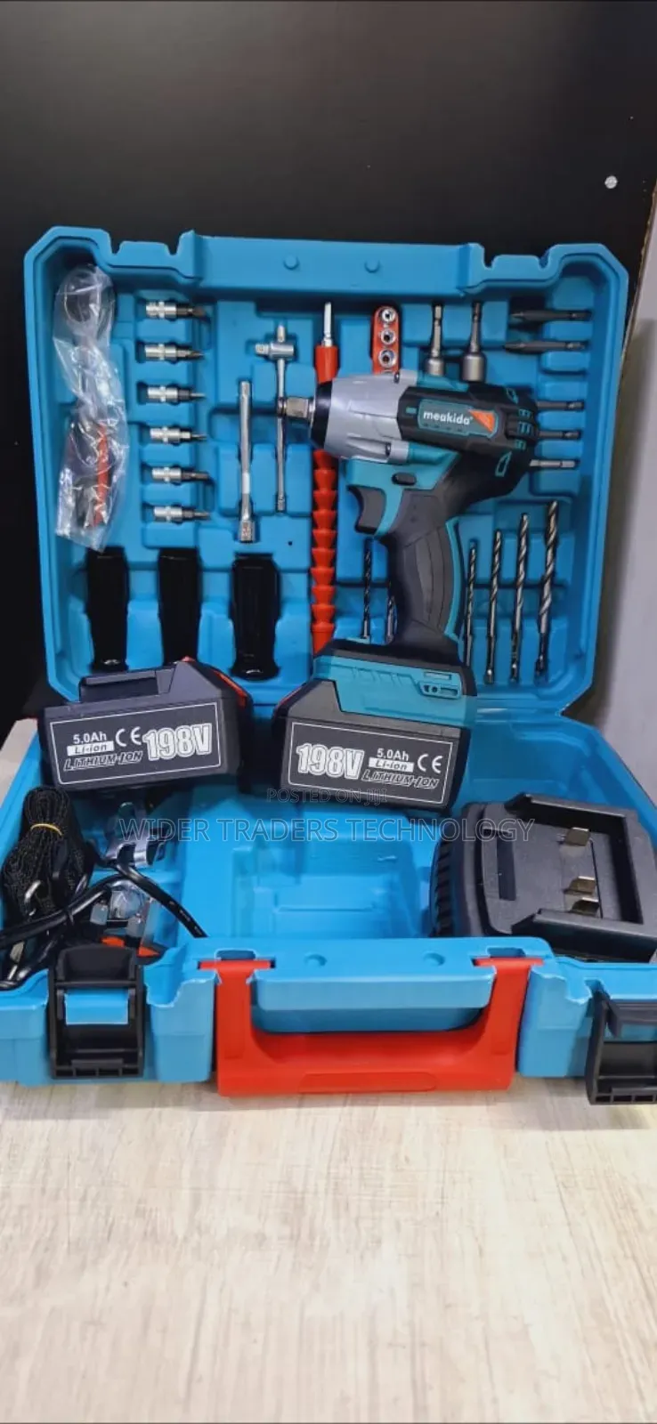 Miakida 198V Cordless Impact Wrench