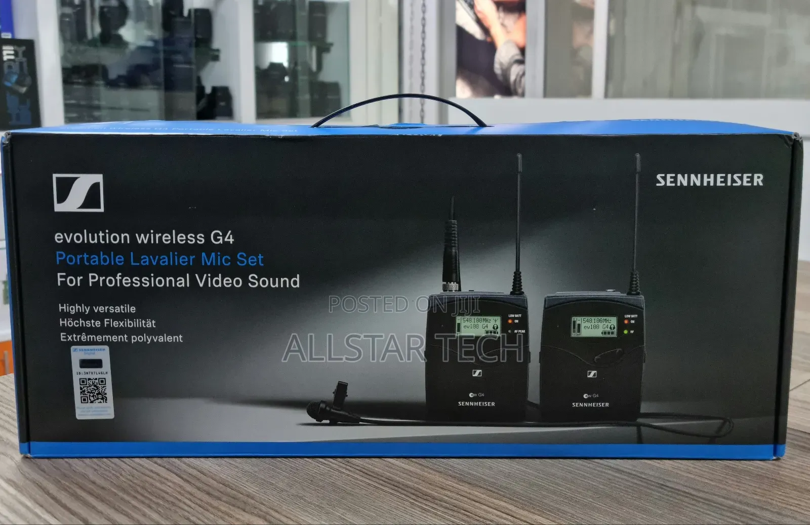 Sennheiser EW 512P EW G4 Portable Lavalier Mic Set