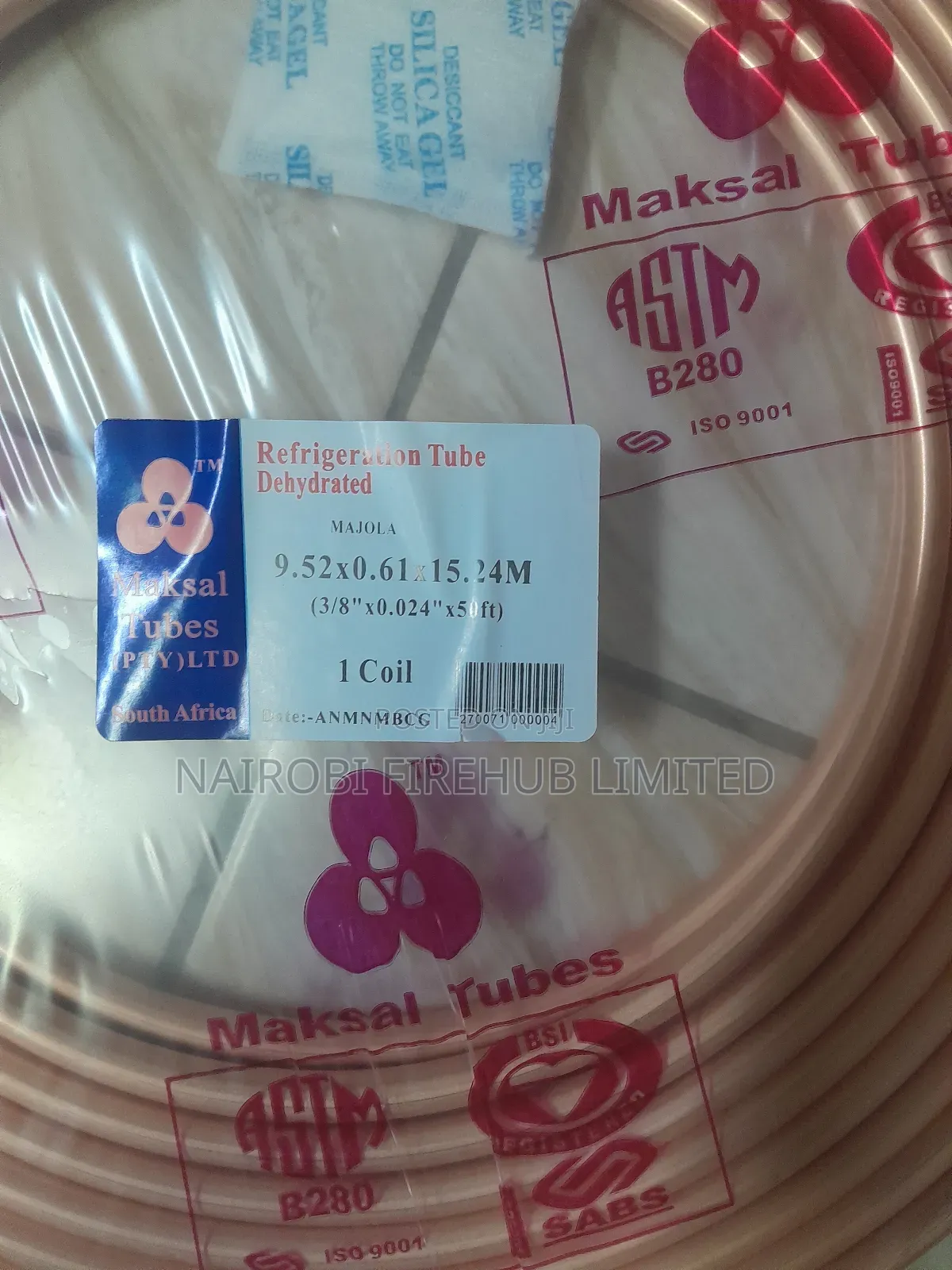 Copper Pipe_refrigeration Pipe 3/8"