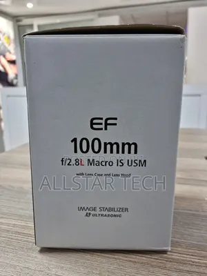 Canon Ef 100mm F/2.8l Macro Is Usm Lens