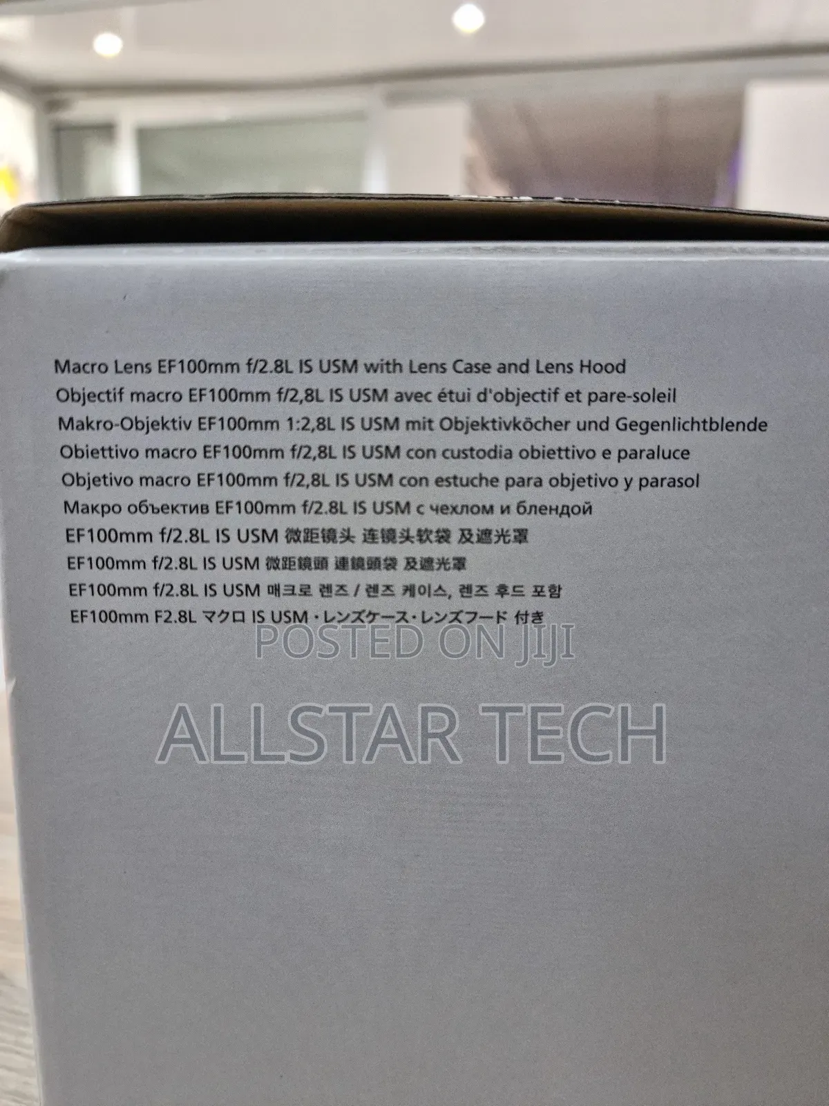 Canon Ef 100mm F/2.8l Macro Is Usm Lens